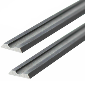 Reversible tungsten carbide blades for planers